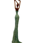 Bronze Issouf 55 cm vert n°7