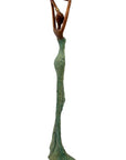 Bronze Issouf 55 cm vert n°7
