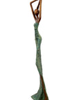 Bronze Issouf 55 cm vert n°7
