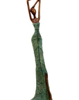 Bronze Issouf 55 cm vert n°7