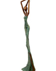 Bronze Issouf 55 cm vert n°7