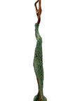 Bronze Issouf 55 cm vert n°7