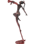 Bronze Issouf danseuse 70 cm rouge n°1