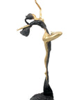 Bronze Issouf danseuse 70 cm noir n°1