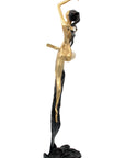 Bronze Issouf danseuse 70 cm noir n°1