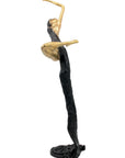 Bronze Issouf danseuse 70 cm noir n°1