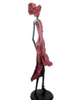 Bronze Issouf 110 cm rouge n°2 Bronzes d'Afrique