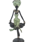 Bronze 15 cm vert n°19