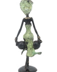 Bronze 15 cm vert n°19