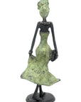 Bronze 15 cm vert n°24