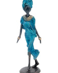 Bronze 15 cm bleu n°31