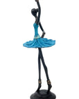 Ballerine 25 cm bleu n°3