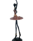 Ballerine 25 cm marron n°1