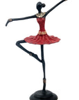Ballerine 25 cm rouge n°1