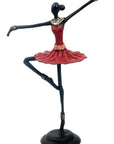 Ballerine 25 cm rouge n°1