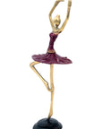Ballerine 25 cm rouge n°5