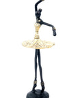 Ballerine 25 cm doré n°2