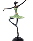 Ballerine 25 cm vert n°4