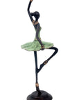 Ballerine 25 cm vert n°5