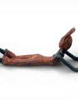 Bronze allongé 20 cm marron n°10