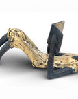 Bronze allongé 20 cm doré n°6