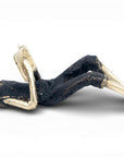 Bronze allongé 20 cm black & gold n°2