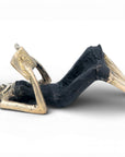 Bronze allongé 20 cm black & gold n°11