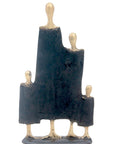 Famille 4 personnages black & gold n°1