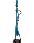 Bronze 55 cm bleu n°4