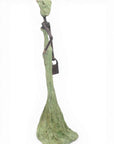Bronze sans socle 55 cm vert n°3