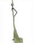 Bronze sans socle 55 cm vert n°3