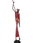Bronze 55 cm rouge n°1