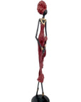 Bronze 55 cm rouge n°3