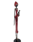Bronze 55 cm rouge n°10