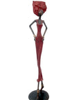 Bronze 55 cm rouge n°12