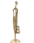 Abdoulaye's bronze 25cm gold n°5