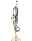Abdoulaye's bronze 25cm gold n°9