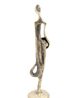 Abdoulaye's bronze 25cm gold n°9