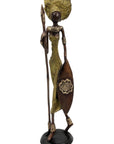 Bronze 35 cm vert n°17