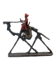 Chamelier 20 cm rouge n°2