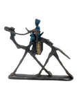 Chamelier 20 cm bleu n°1