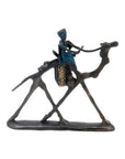 Chamelier 20 cm bleu n°1