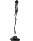Bronze 55 cm noir n°4 Bronzes d'Afrique