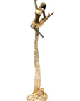 Bronze Issouf danseuse 50 cm doré n°2