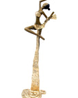 Bronze Issouf danseuse 50 cm doré n°2