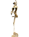 Bronze Issouf danseuse 50 cm doré n°3
