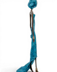 Bronze sans socle 55 cm bleu n°2