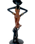 Bronze 15 cm marron n°4