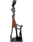 Bronze 15 cm marron n°4