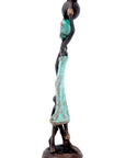 Bronze 15 cm turquoise n°8